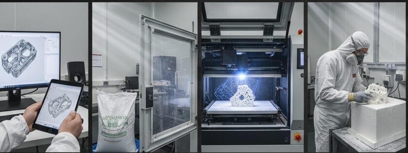 sls 3d printing process