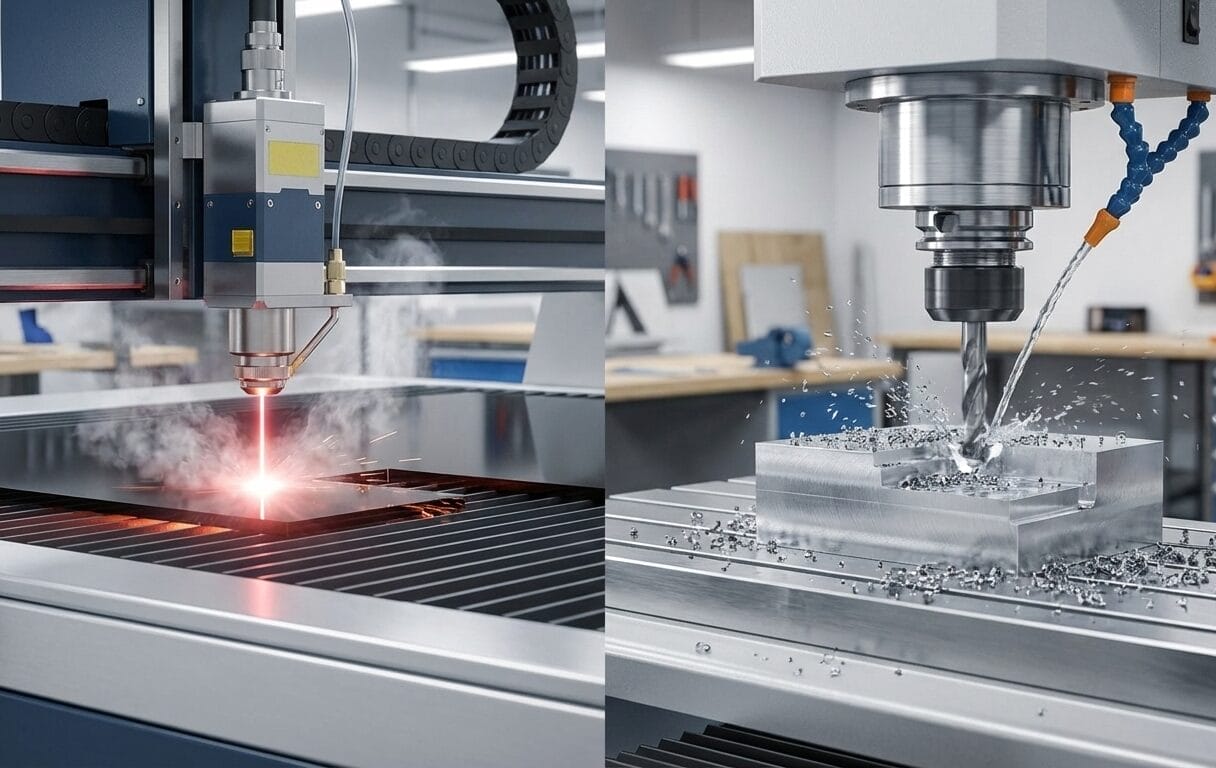 laser cutting vs cnc