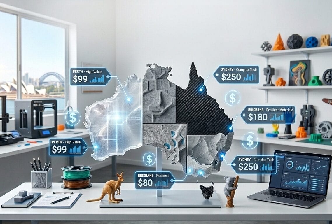 3d printing costs in australia